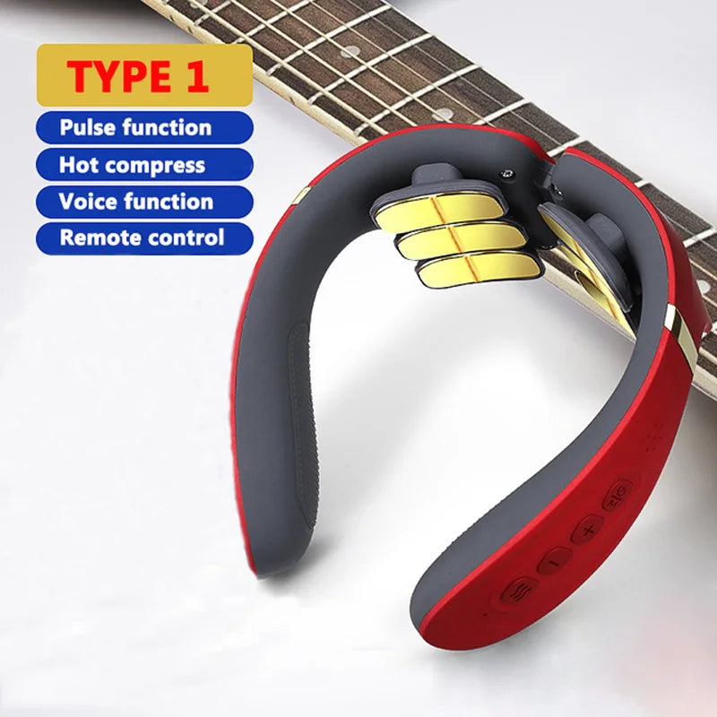 Heating12 Heads Back And Neck Massager 15 Gears