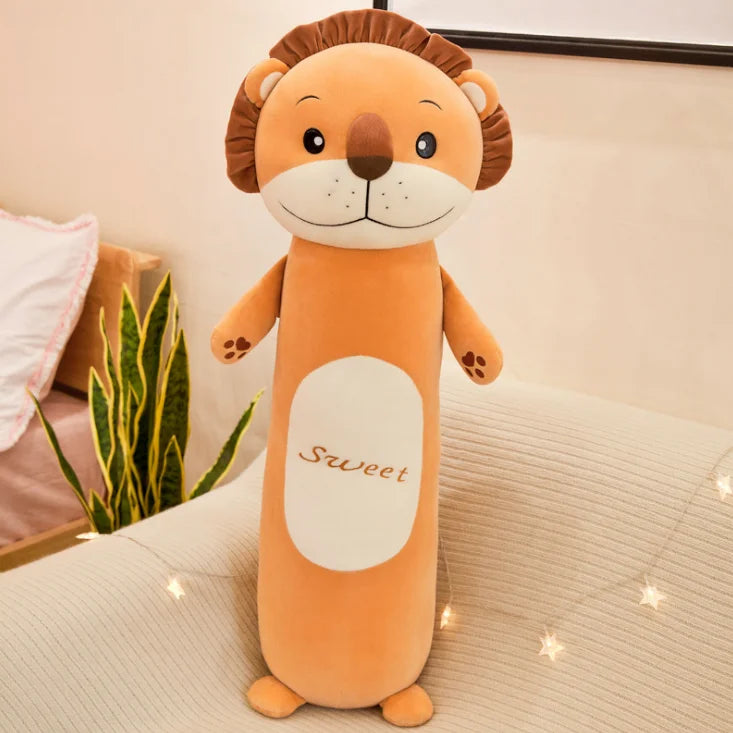 50cm Cute Rabbit Pillow Plush Toy Lion Monkey