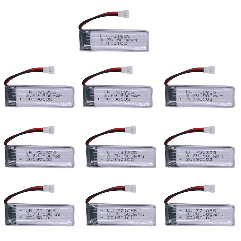 5PCS 3.7V 500mAh li-po Battery H37 V966 V977