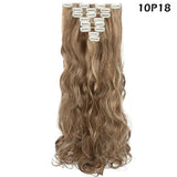 S-noilite Synthetic 24inch 140g 8PCS/set Clip In On