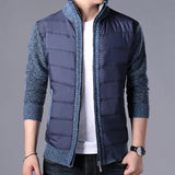 New Men's Thick Sweater Coat Male Autumn Winter