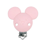 BOBO.BOX 10pc Silicone Beads Mikey Mouse Round Shape