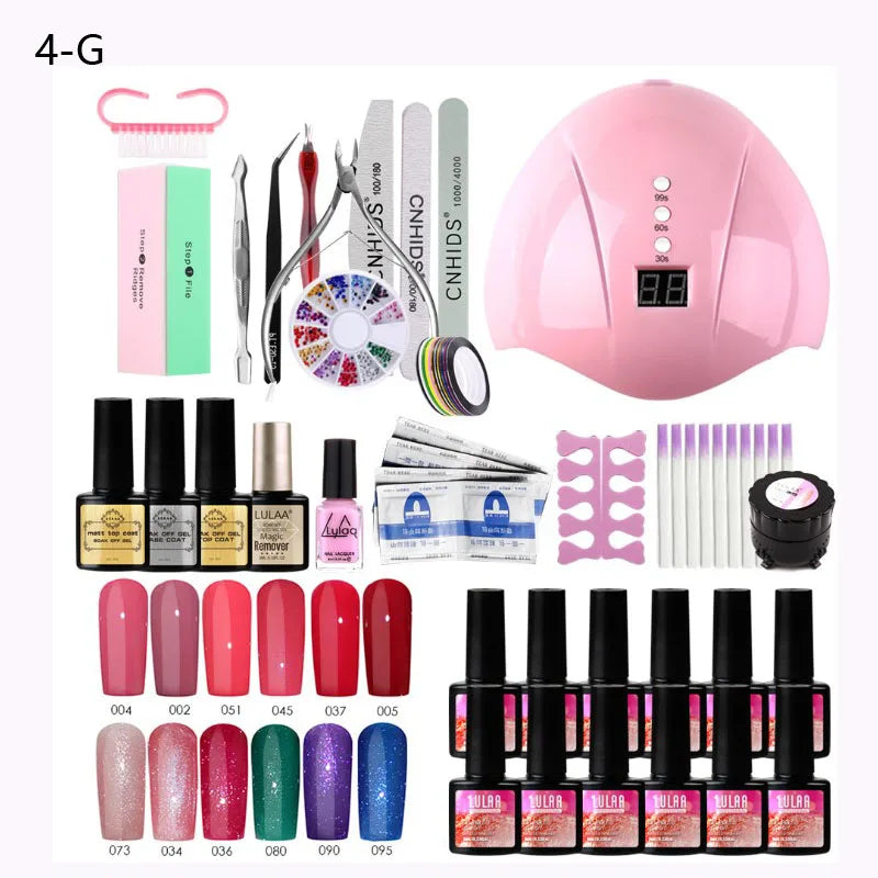 Manicure Set 36W UV LED Lamp Dryer With