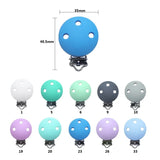 BOBO.BOX 10pc Silicone Beads Mikey Mouse Round Shape