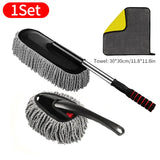 SEAMETAL Superfine Fiber Car Duster Suit Retractable Microfiber