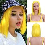 Noble Cosplay Synthetic Lace Wig Cosplay Wig Short