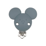 BOBO.BOX 10pc Silicone Beads Mikey Mouse Round Shape