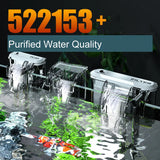 220V Upgrade Aquarium External Waterfall Filter Cleaner Silent