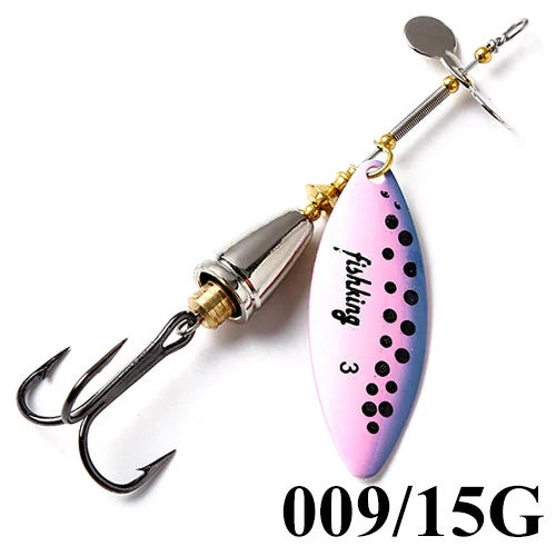 FISH KING 15g Spinner Artificial Bait Fishing Lure