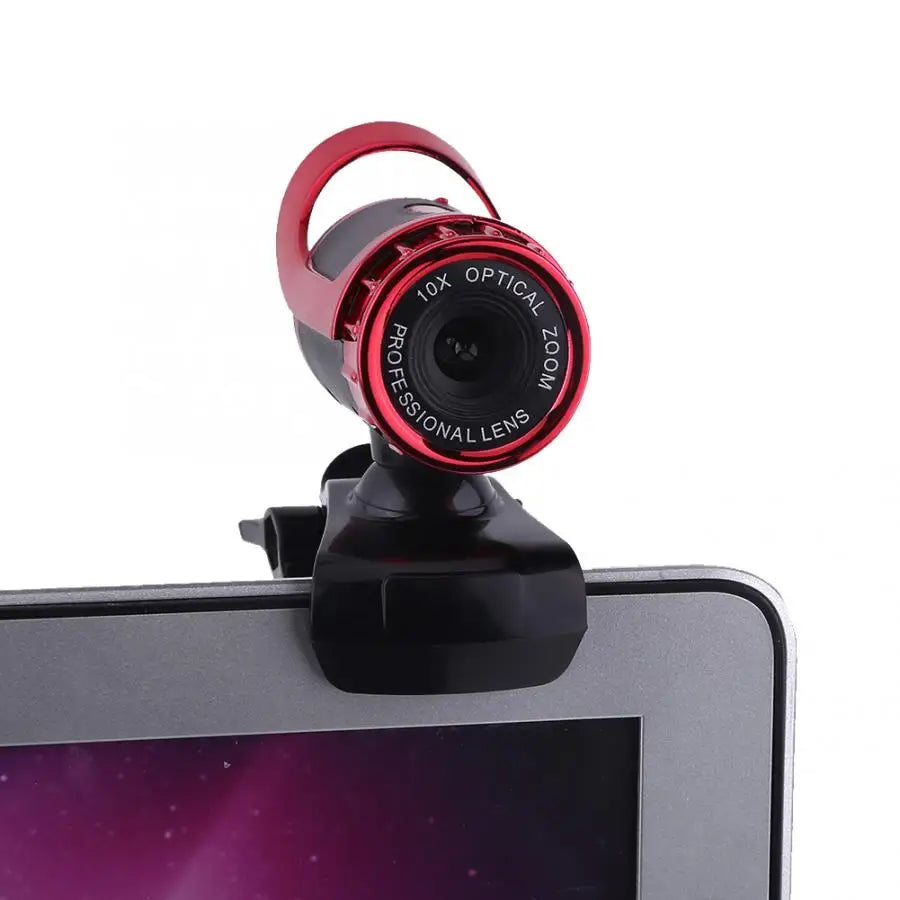 USB 2.0 12M Pixels Clipon Webcam Web Camera