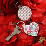 122430Pcs Sublimation Blank Keychains Thermal Transfer Key Chain