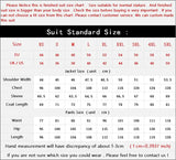 Mens Double Breasted Suits Terno Masculino Slim Fit