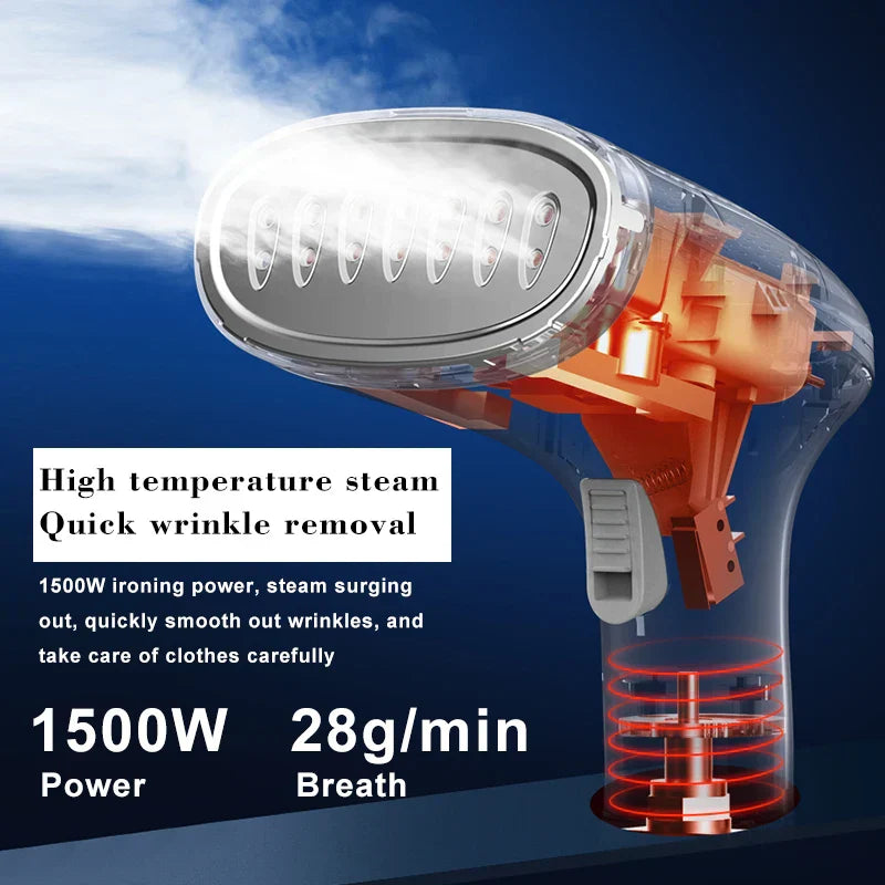 Ironing Steam Iron Handheld Garment Steamer Hand-Held Fabric