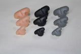 30pcs/lot--new 18x12mm 16x26mm 20x30mm gray black flesh color