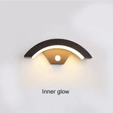 Moden waterproof outdoor wall lamp PIR motion sensor