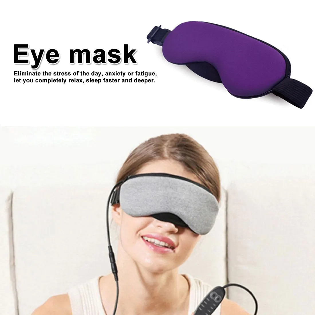 1pcs New Temperature Control Heat Steam Cotton Eye