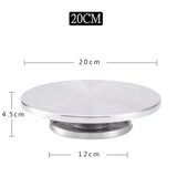 15/20/25/30CM Pottery Wheel Aluminum Turntable, DIY Clay Tools