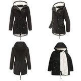 Quanss Plus Size Winter Jacket Women 2021 Fashion