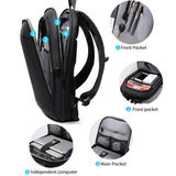 Heroic Knight Men's Backpack 17.3 Inch Waterproof Expandable