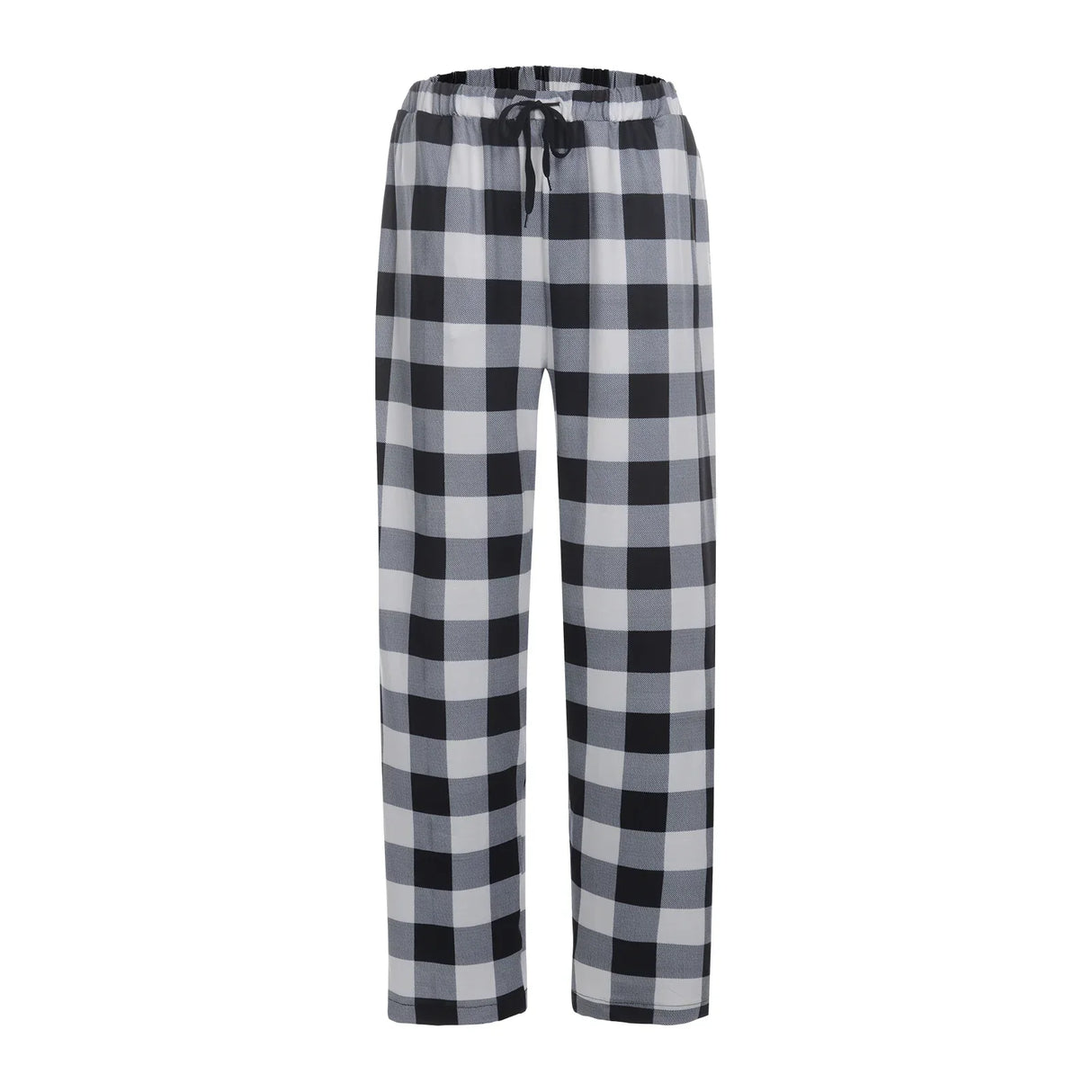 2020 Men’s Casual Cotton Pajama Pants – Soft Plaid Sleepwear