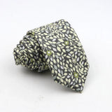 New Floral Tie For Men Skinny Casual Cotton