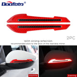 2PCS Car Bumper Reflective Strips Safety Warning mark