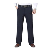 Thick Straight Work Trousers Men Pants Office Formal