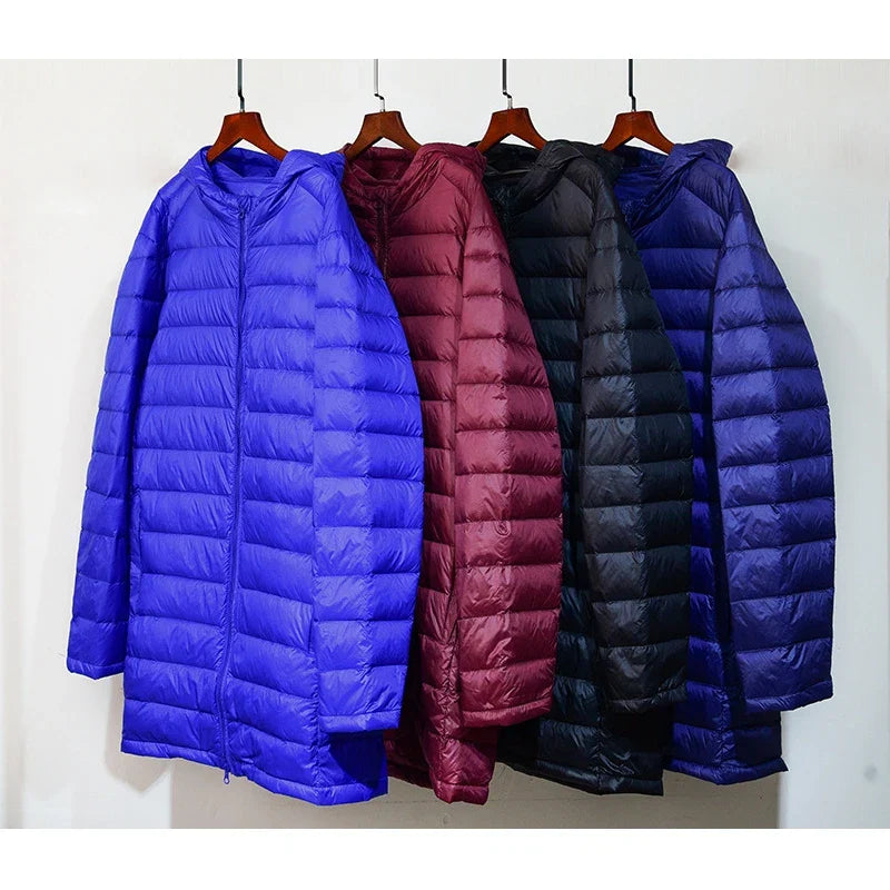 NewBang Plus 8XL Winter Long Duck Down Jacket