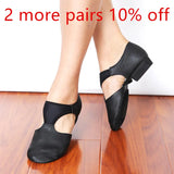 Genuine Leather Stretch Arch Grecian Sandals Jazz Dance