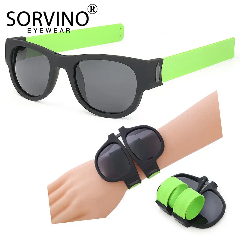 2021 Pop Portable Foldable Folding Sunglasses Polarized Mens