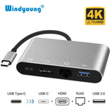 4 in 1 USB Type-C to HDMI 4K+