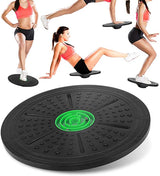 Yoga Balance Board Disc Stability Round Plates Exercise