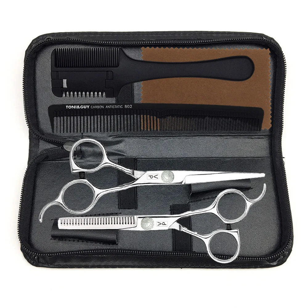 6.0 inch 17cm Professional hairdressing scissors Straight Shears