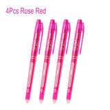 DELVTCH Erasable Gel Pen 0.7mm 0.5mm Bullet Tip