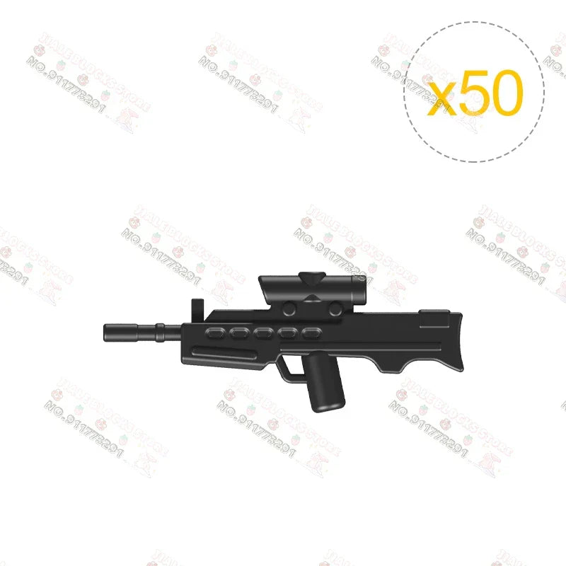 50PCS/LOT Weapon Model Gun Pack Star W Movie