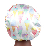 Wide Dome Satin Bonnet For Women Silky Head