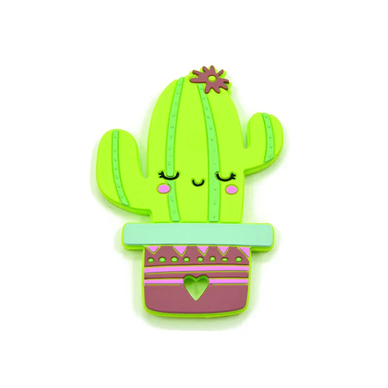 TYRY.HU 2pcs Silicone Dessert Cartoon Teethers Safe BPA