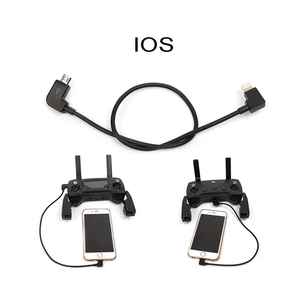 Data Cable OTG Remote Controller to Phone Tablet