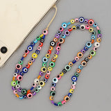 2022 New Evil Eyes Multicolor Glazed Round Beaded