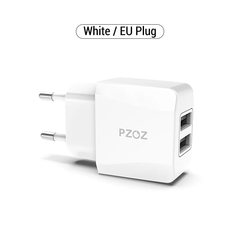 PZOZ Usb Charger Travel EU Plug 2a Fast