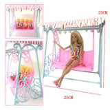 1 Set Doll Accessories Princess Pink Cute Garden