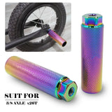 2x Alloy Bicycle Axle Pedal Stunt Pegs