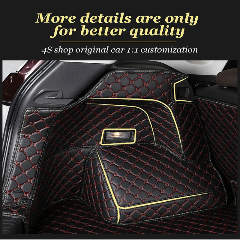 Custom trunk mat for Mercedes Benz ML 350 W166 2012 2013 2014 2015 2016 waterproof boot carpets Car Accessory