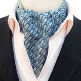 Men Vintage Polka Dot Wedding Formal Cravat Ascot