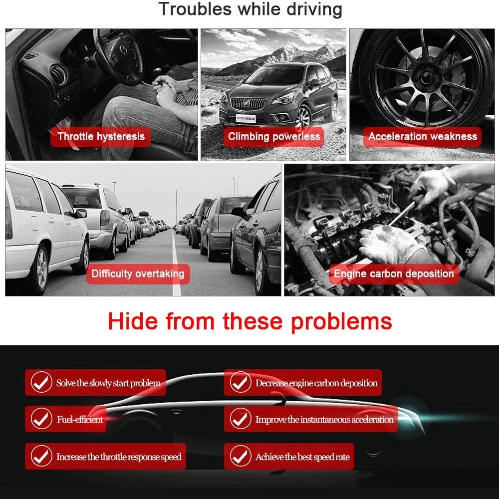 9 Drive 5 Modes Digital Car Throttle Response