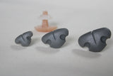 30pcs/lot--new 18x12mm 16x26mm 20x30mm gray black flesh color