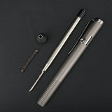 Portable Titanium Alloy Ballpoint Pen Writing Pen Equipment