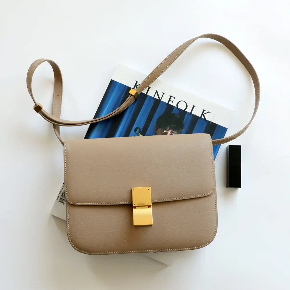 UBELLIN Women's Bag Lady Luxury Box Bag Retro