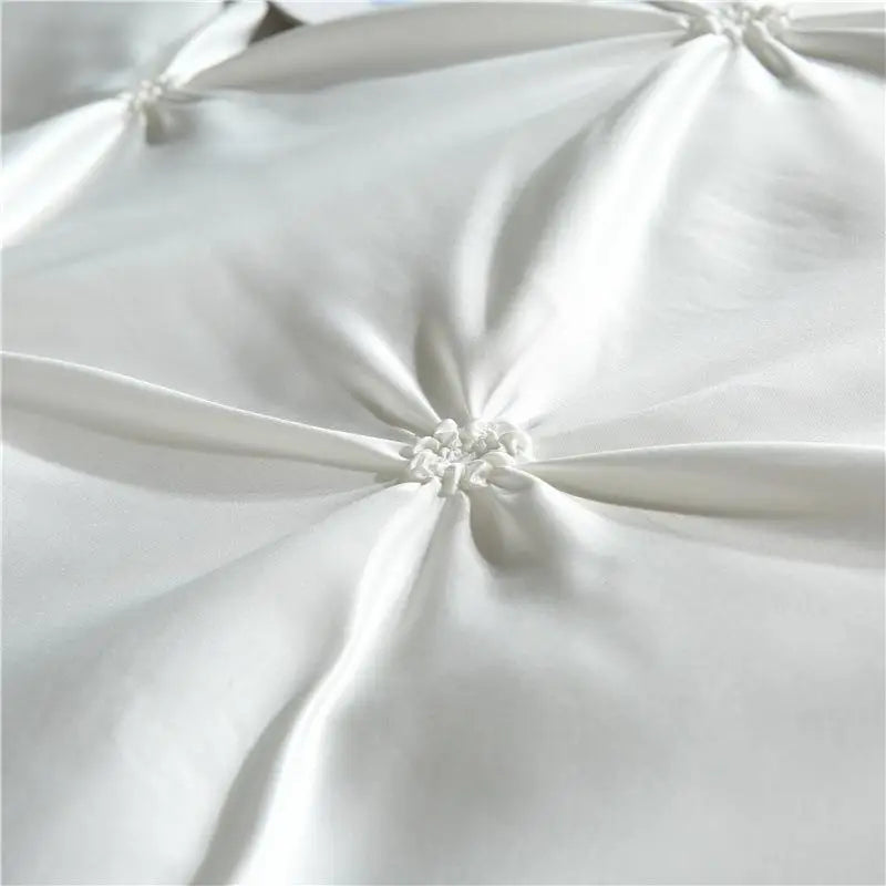 Silk Washed Bedding set Luxury Duvet Cover Double
