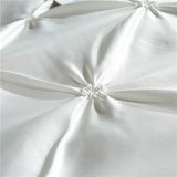 Silk Washed Bedding set Luxury Duvet Cover Double